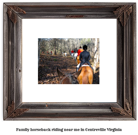 family horseback riding near me in Centreville, Virginia